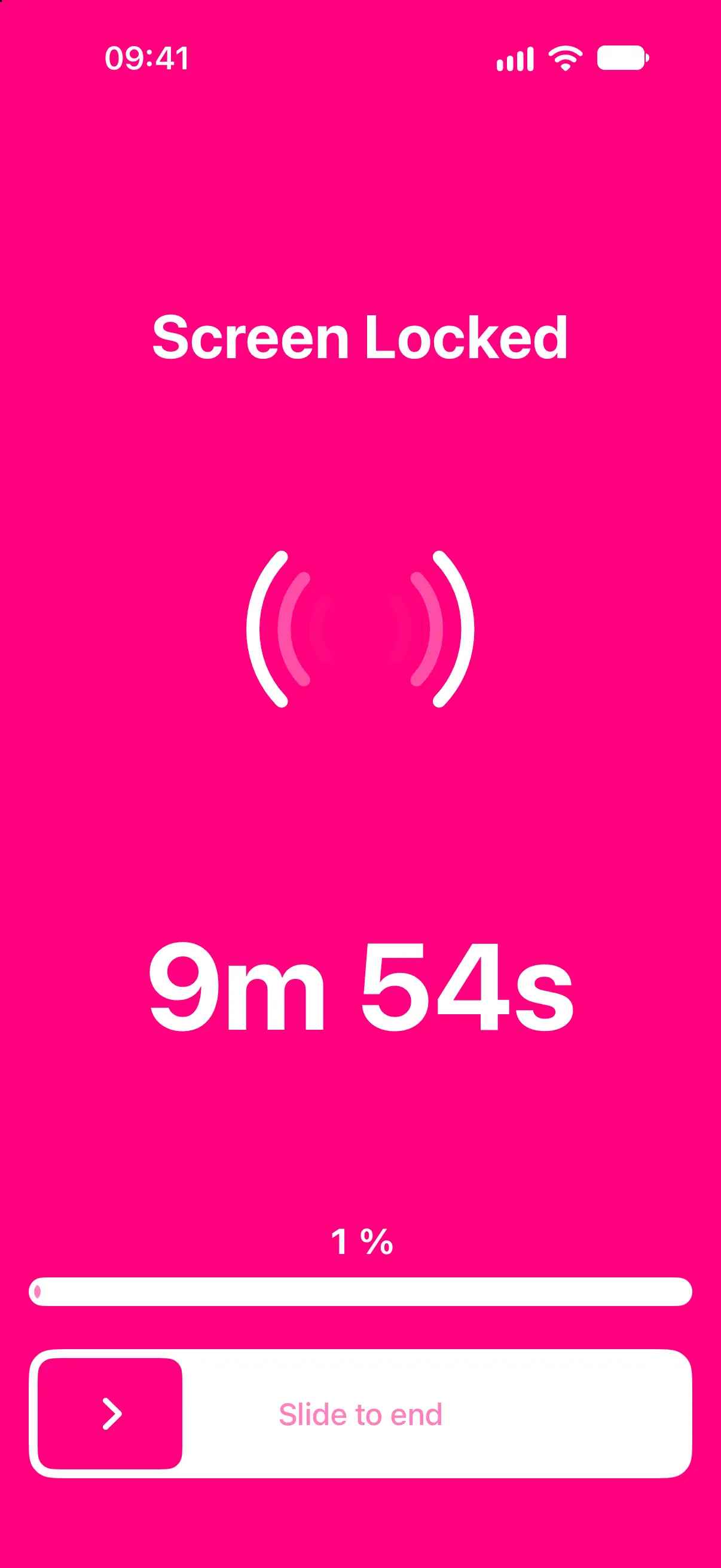 Vibrate Phone settings showing continuous vibration and intensity controls